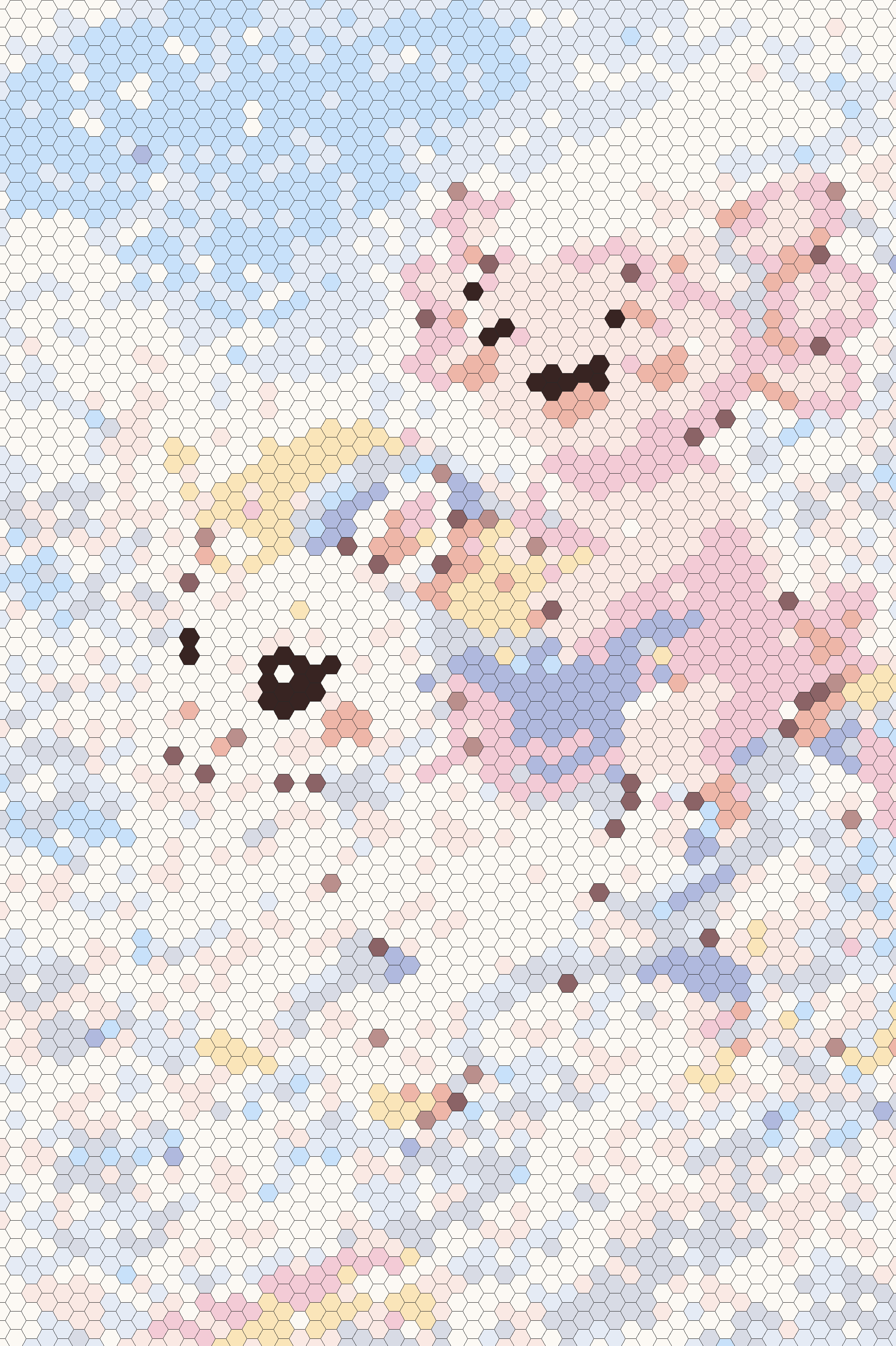 Unicorn mystery mosaic answer key